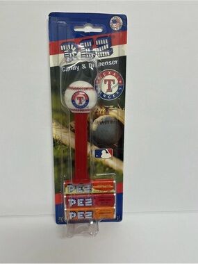 Texas Rangers Baseball Candy Dispenser - Red/White